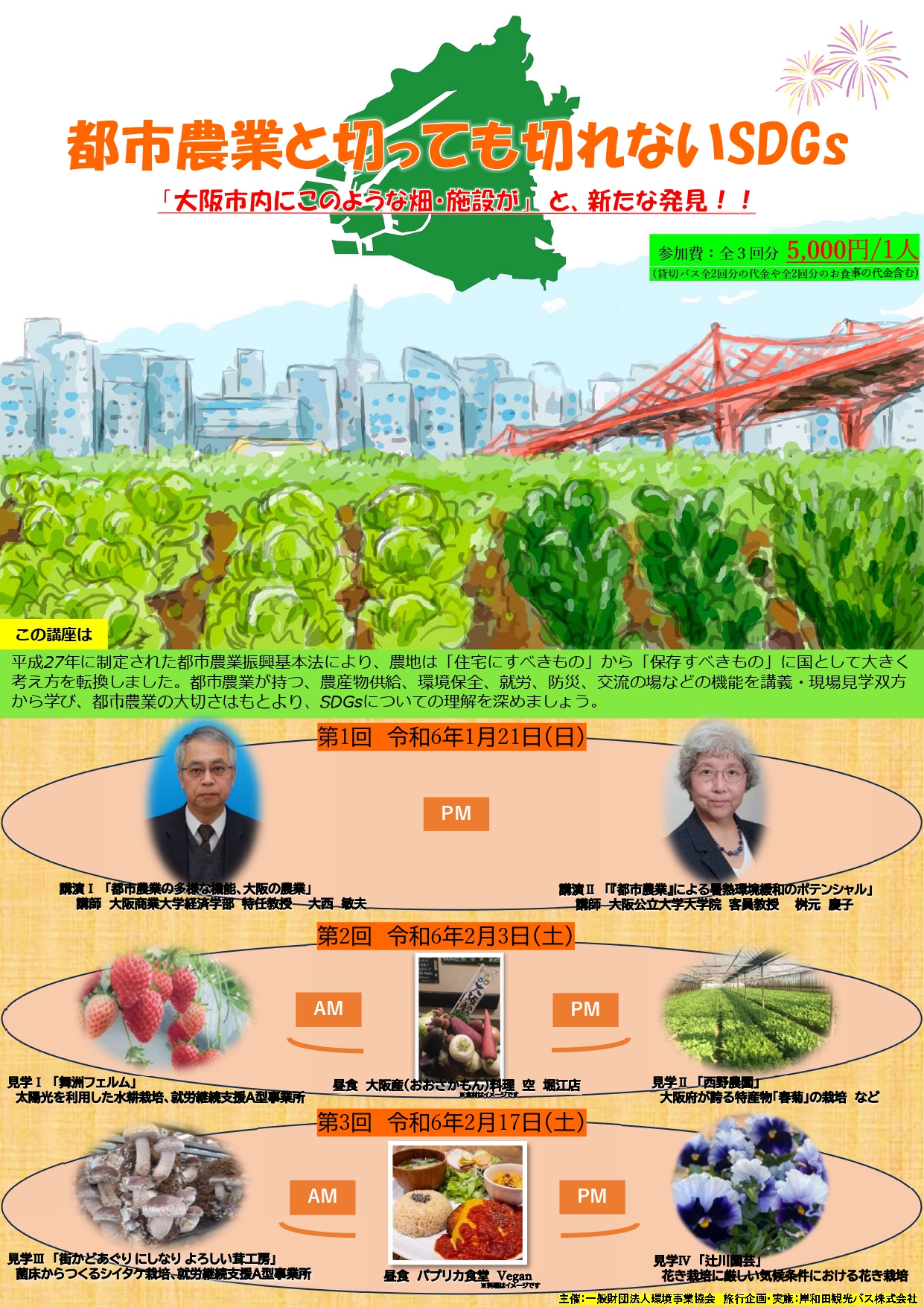 都市農業と切っても切れないSDGs　ー「大阪市内にこのような畑・施設が」と、新たな発見！！ー